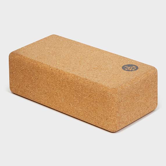 Manduka Lean Cork Yoga Block - 3 inch-Yoga Block-Pro Sports