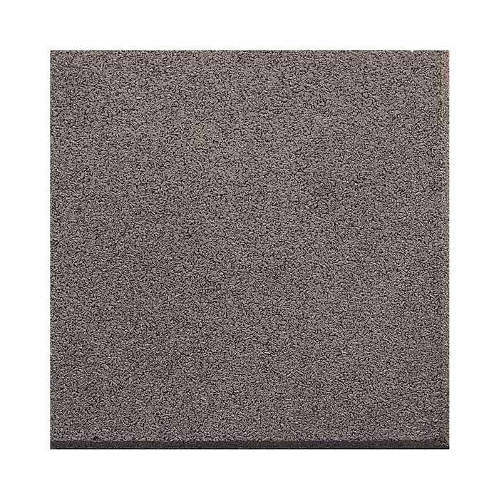 Medium Grey Recycled Rubber Gym Flooring Tiles - 50x50x2 cm - Set of 4-Gym Flooring-Pro Sports