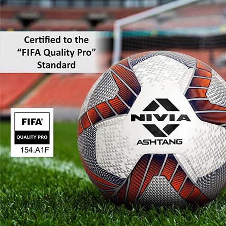 Nivia Ashtang 8521 Football - Size 5-Football-Pro Sports