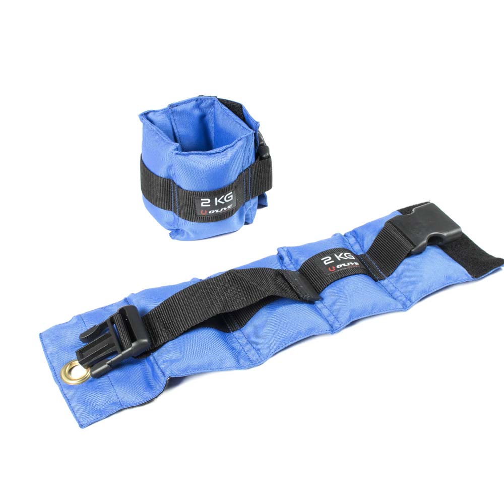 O'live Ankle & Wrist Weights Pair - 2 kg-Ankle Weight-Pro Sports