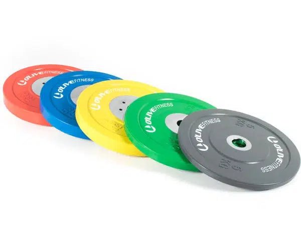 O'Live Fitness Competition Bumper Plate - 10 kg-Bumper Plates-Pro Sports