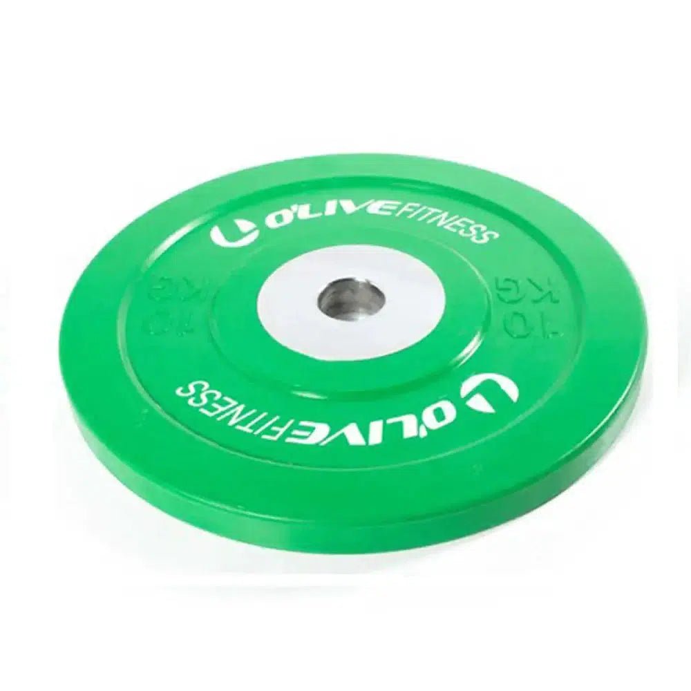 O'Live Fitness Competition Bumper Plate - 10 kg-Bumper Plates-Pro Sports