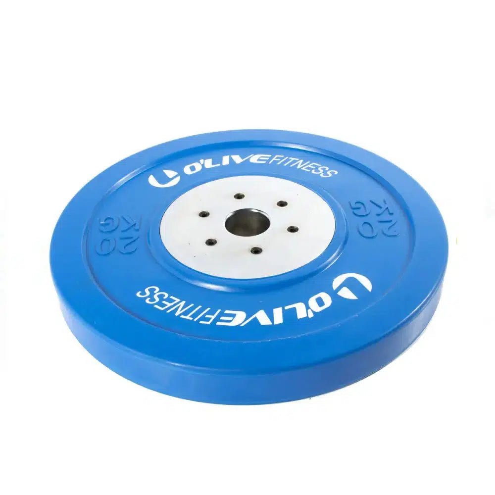 O'Live Fitness Competition Bumper Plate - 20 kg-Bumper Plates-Pro Sports