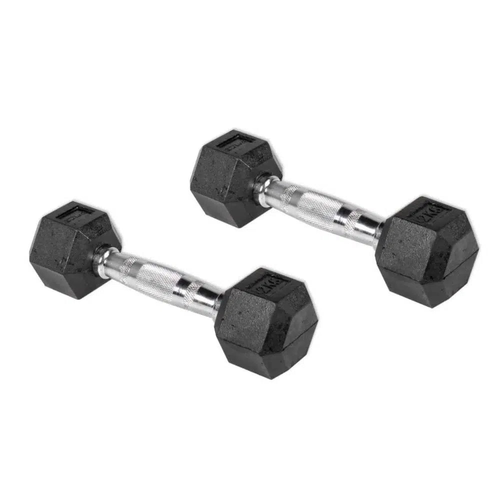 O'Live Fitness Hex Dumbbells - 2 kg Pair-Hex Dumbbells-Pro Sports