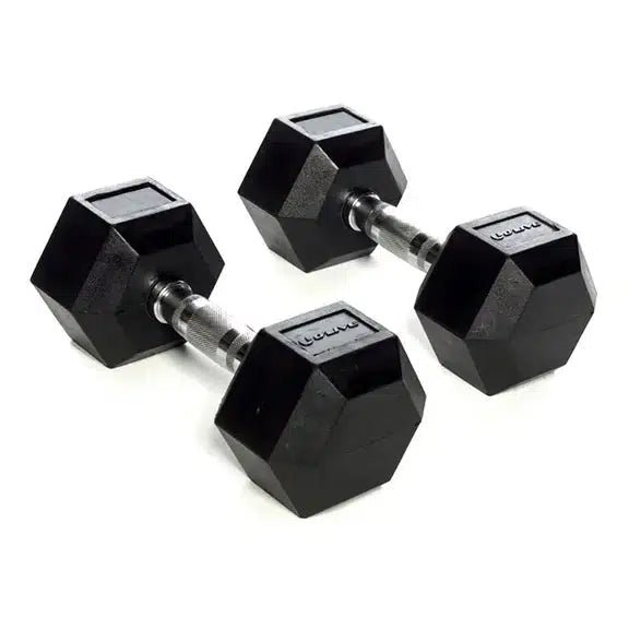 O'Live Fitness Hex Dumbbells - 5 kg Pair-Hex Dumbbells-Pro Sports