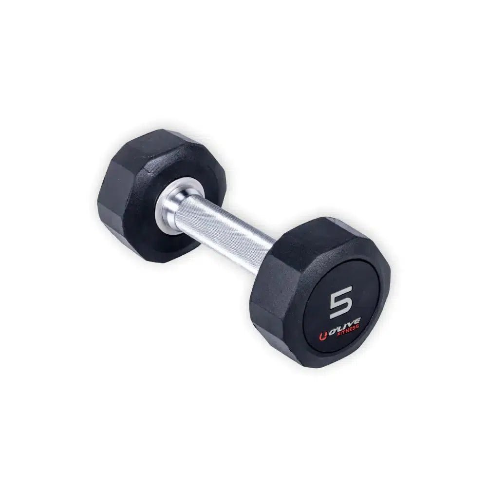 O'Live Fitness Pro-Style Dumbbells - 5 kg-Pro-Style Dumbbells-Pro Sports