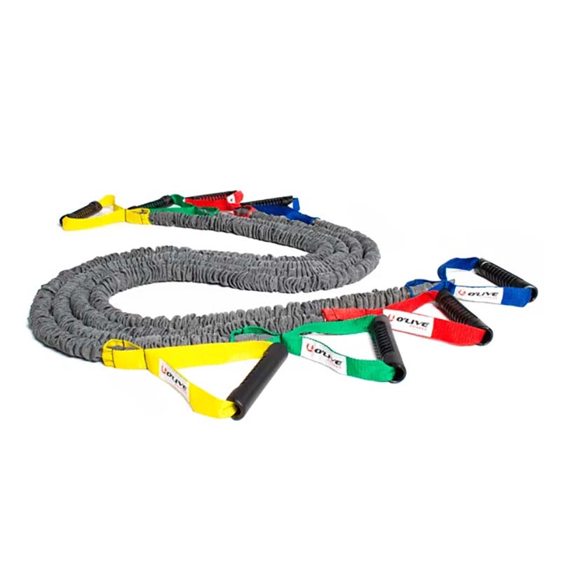 O'Live Fitness Resistance Tube Plus-Resistance Cables-Pro Sports