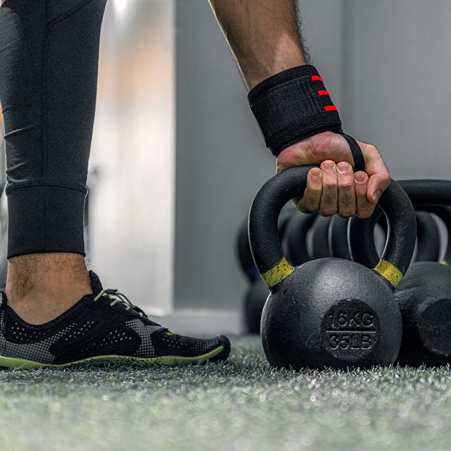 Powder Coated Cast Iron Kettlebell - 10 kg-Cast Iron Kettlebell-Pro Sports