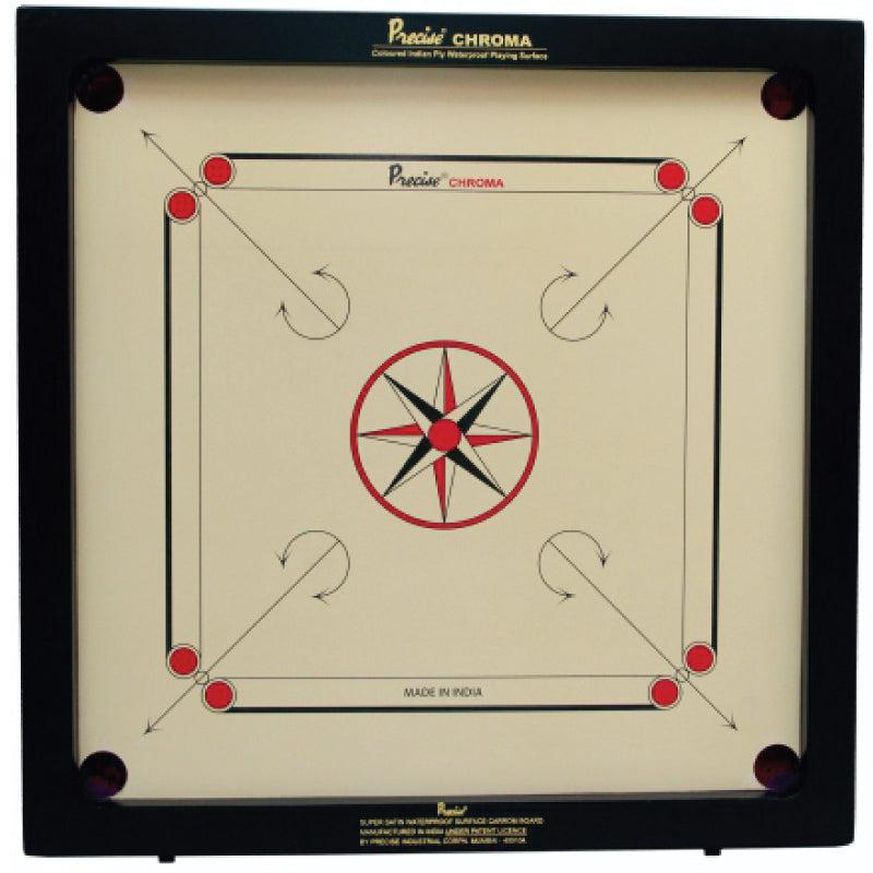 Precise Chroma Monitor Carrom Board - 6 mm-Carrom Board-Pro Sports