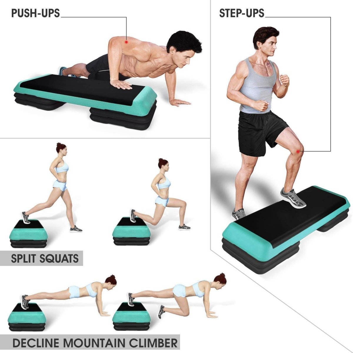 Pro Sports Aerobic Step - Large-Stepper-Pro Sports