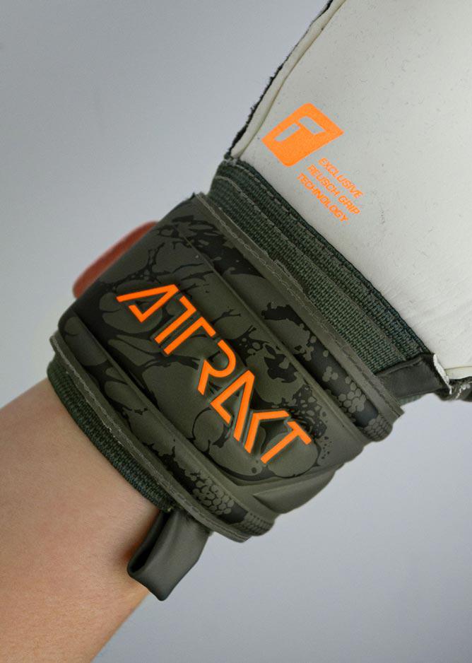 Reusch Attrakt Grip Finger Support Goalkeeping Gloves-Goalkeeping Gloves-Pro Sports