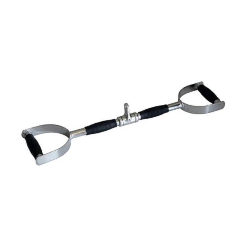 Revolving Straight D Handle Pulldown Bar - 61 cm-Cable Attachments-Pro Sports