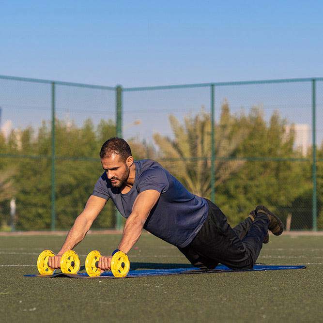 SKLZ Core Wheels side view - Ab Roller | Buy Online in Kuwait | Pro Sports Kuwait