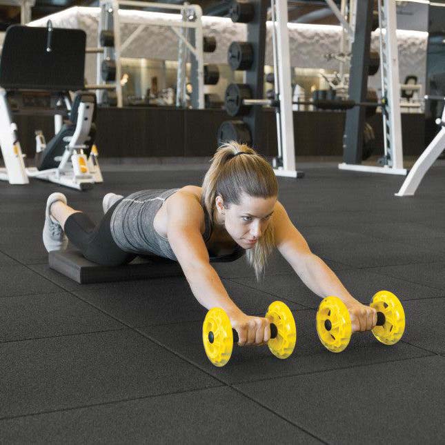 SKLZ Core Wheels in use - Ab Roller | Buy Online in Kuwait | Pro Sports Kuwait