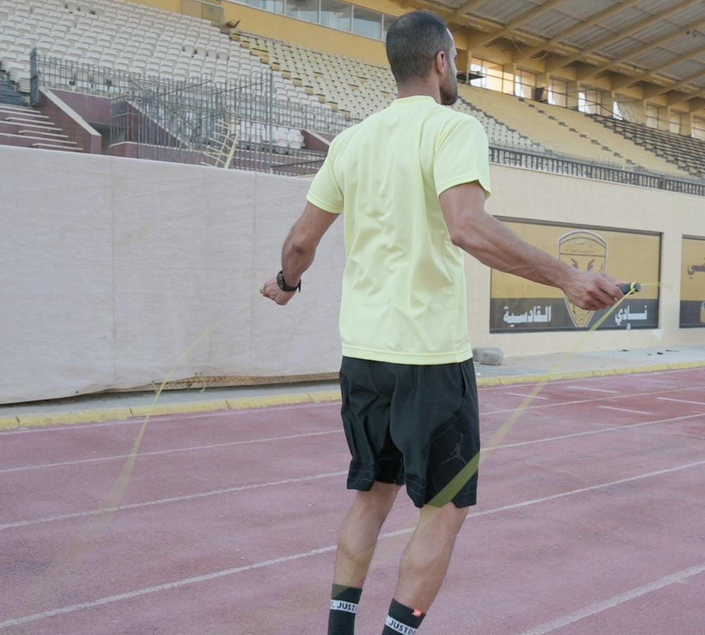 SKLZ Skipping Speed Rope in use - Jump Rope | Buy Online in Kuwait | Pro Sports Kuwait