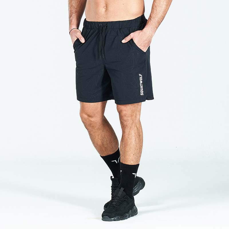 SQUATWOLF Core 7'' ProTech 2-in-1 Shorts - Black-Shorts-Pro Sports