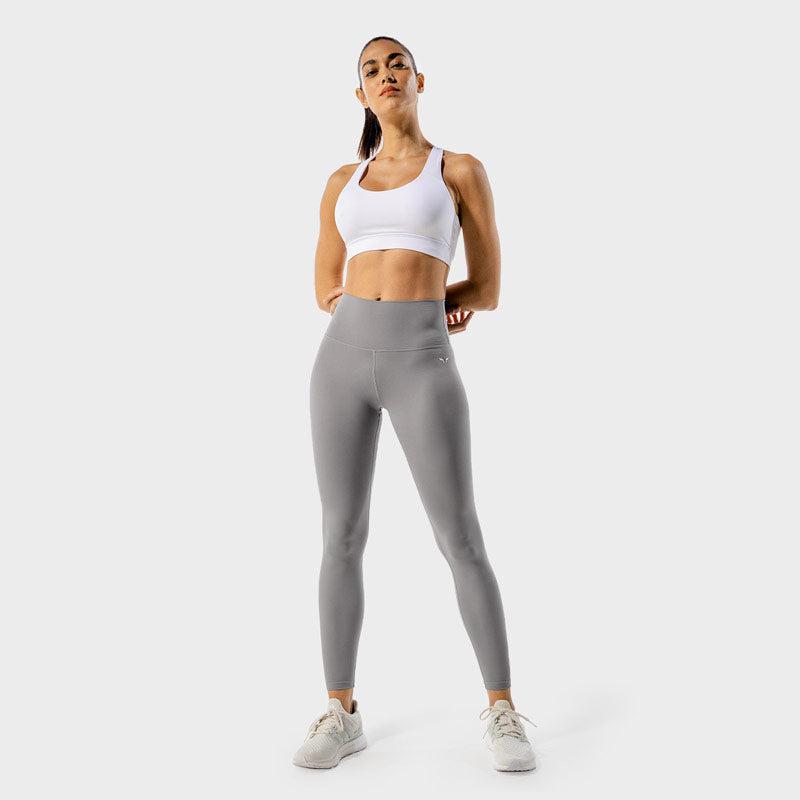 SQUATWOLF Core Agile Leggings - Grey-Leggings-Pro Sports