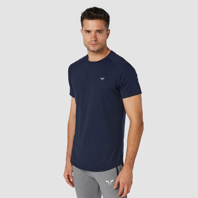 SQUATWOLF Core Mesh Tee - Navy-T-Shirt-Pro Sports