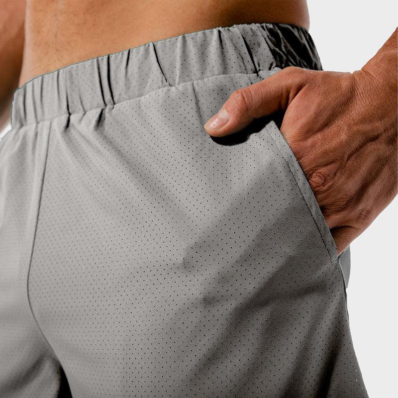 SQUATWOLF Dry Tech 2.0 Shorts - Grey-Shorts-Pro Sports