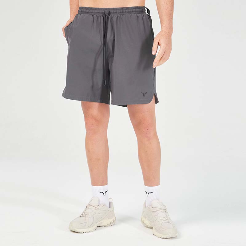 SQUATWOLF Essential Pro 7 Inch Shorts - Asphalt-Shorts-Pro Sports