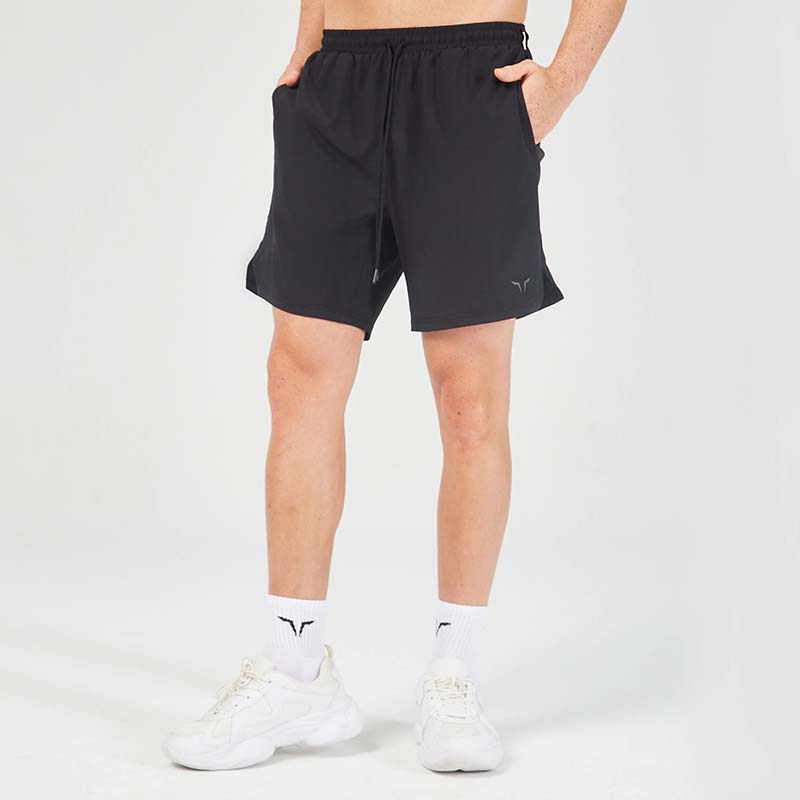 SQUATWOLF Essential Pro 7 Inch Shorts - Black-Shorts-Pro Sports