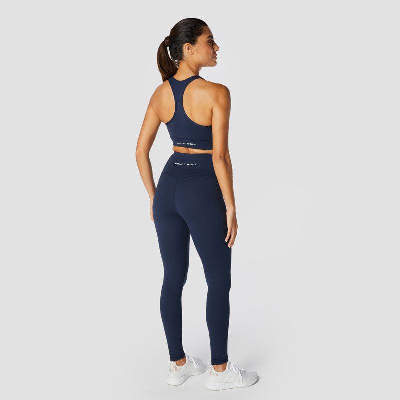 SQUATWOLF Hera Performance Bra - Navy-Sports Bra-Pro Sports