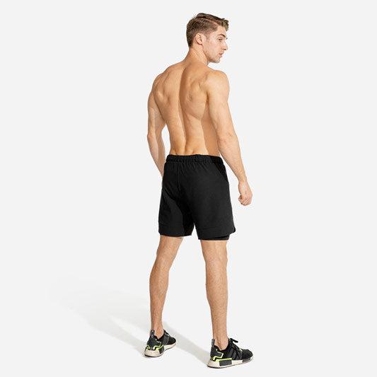 SQUATWOLF Limitless 2-in-1 Shorts - Black-Shorts-Pro Sports