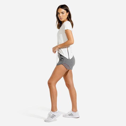 SQUATWOLF She-Wolf Crop Top - White-T-Shirt-Pro Sports
