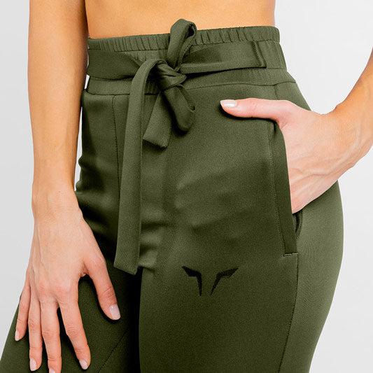 SQUATWOLF She-Wolf Do-Knot Jogger Pants - Olive-Joggers-Pro Sports