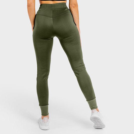 SQUATWOLF She-Wolf Do-Knot Jogger Pants - Olive-Joggers-Pro Sports