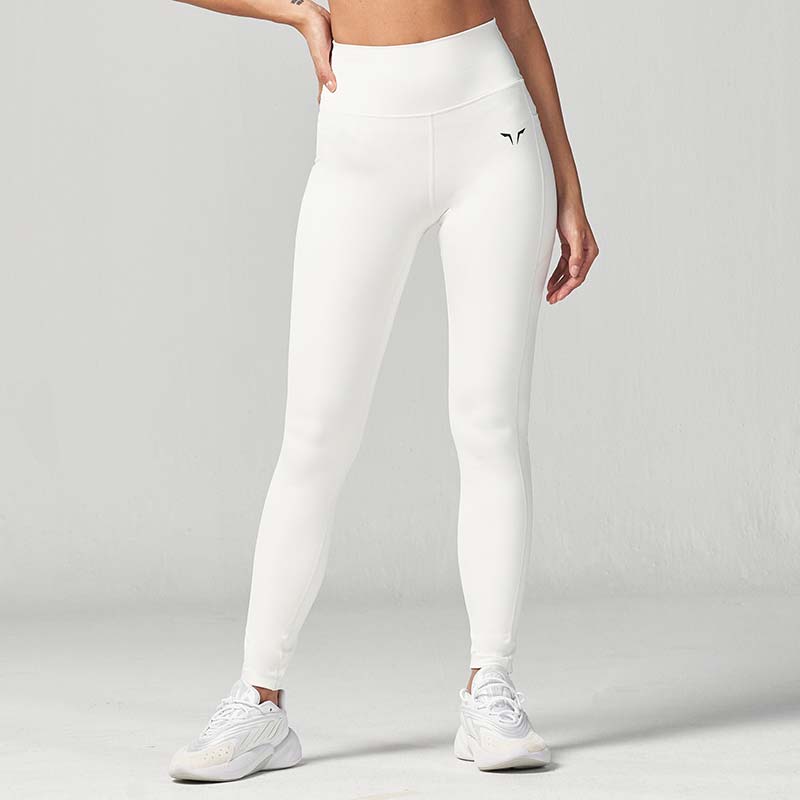 SQUATWOLF Ultimate Double Layer Leggings - White-Leggings-Pro Sports