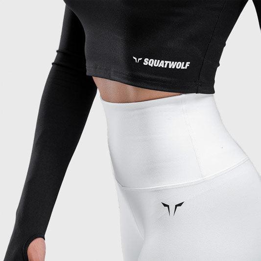 SQUATWOLF Warrior Crop Tee - Black-T-Shirt-Pro Sports