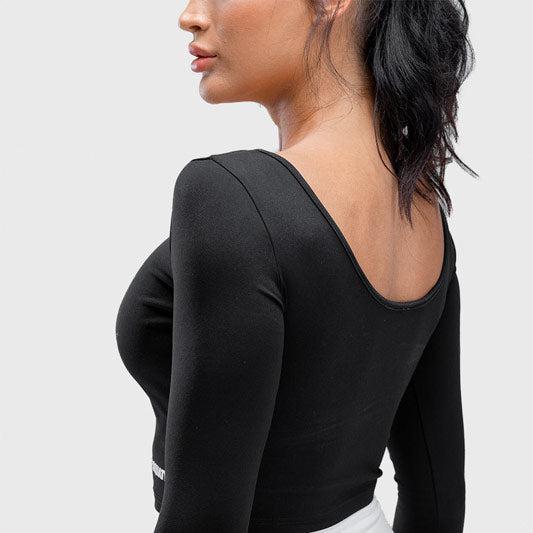 SQUATWOLF Warrior Crop Tee - Black-T-Shirt-Pro Sports