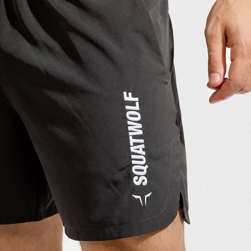 SQUATWOLF Warrior Shorts - Grey-Shorts-Pro Sports