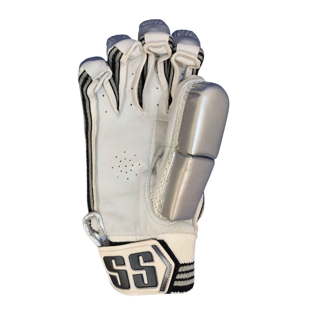 SS Bazooka Batting Gloves - Silver-Batting Gloves-Pro Sports
