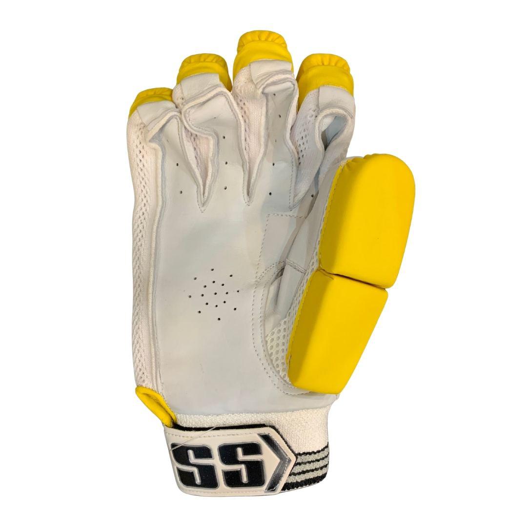 SS Bazooka Batting Gloves - Yellow-Batting Gloves-Pro Sports