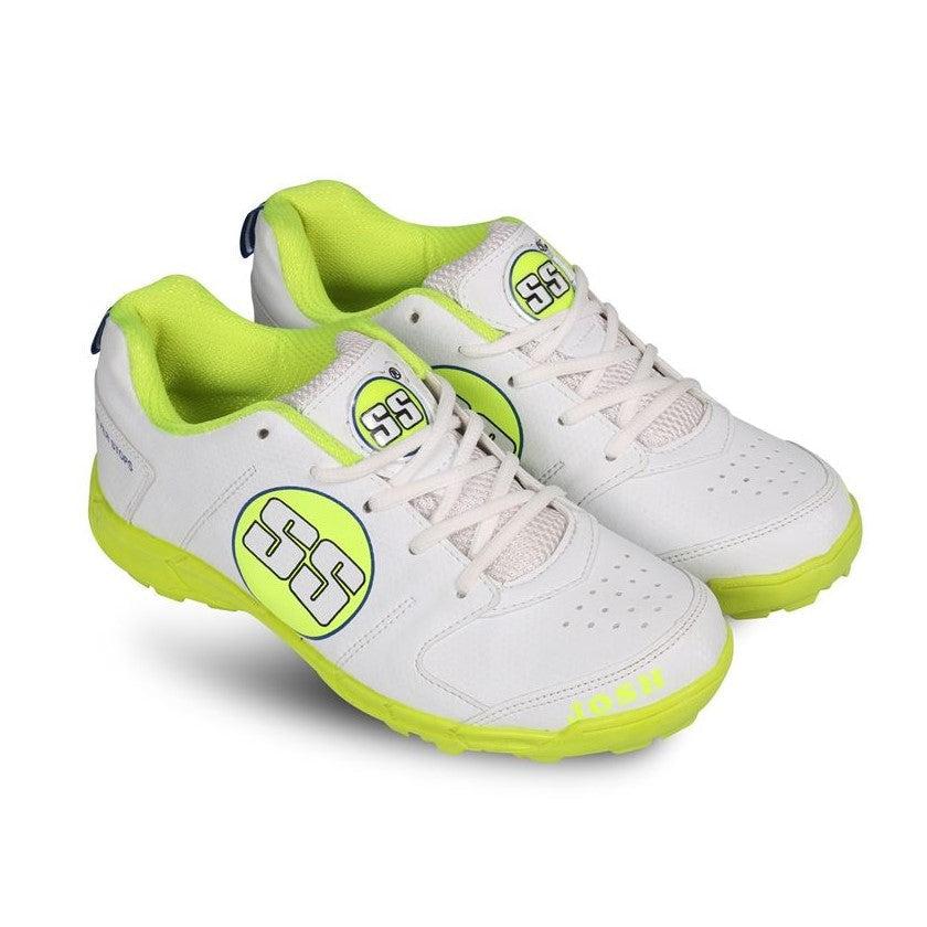 SS Josh Cricket Shoes - Lime-Cricket Shoes-Pro Sports