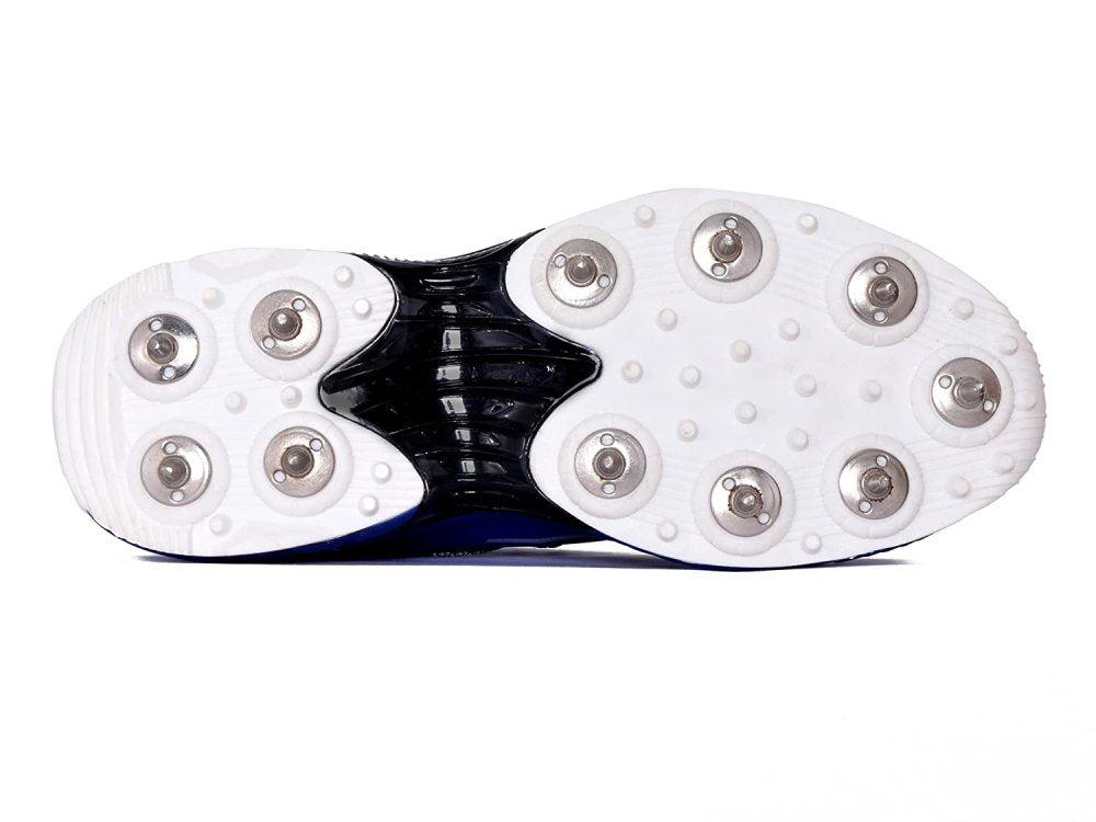 Star Impact Power Cricket Shoes Blue white Grey