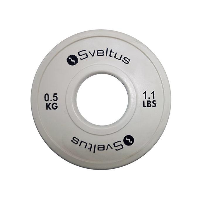 Sveltus Mini Olympic Disc - 0.5 Kg Pair-Fractional Plates-Pro Sports