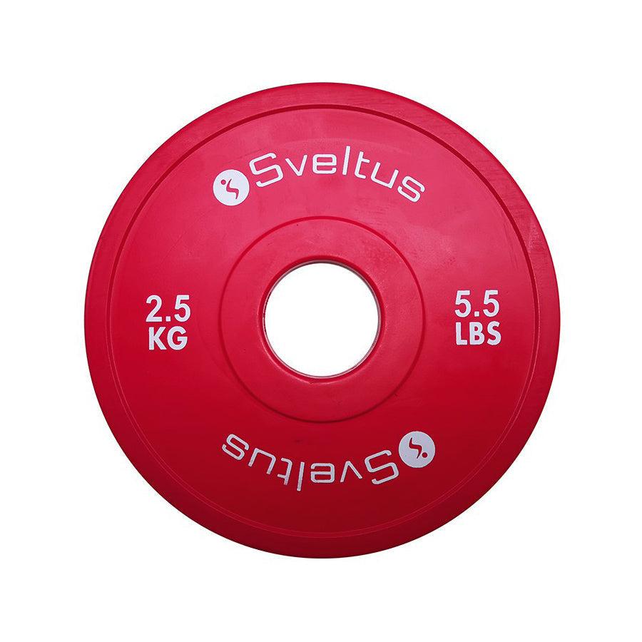 Sveltus Mini Olympic Disc- 2.5 Kg Pair-Fractional Plates-Pro Sports