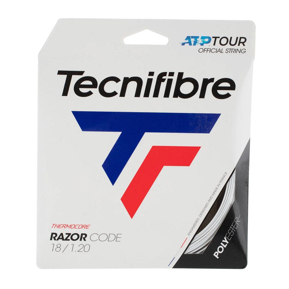 Tecnifibre Razor Code Tennis String - White-Tennis Accessories-Pro Sports