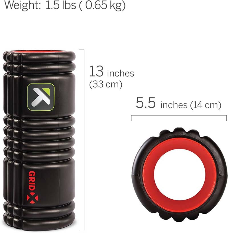 Trigger Point Grid X Extra Firm Foam Roller-Foam Rollers-Pro Sports