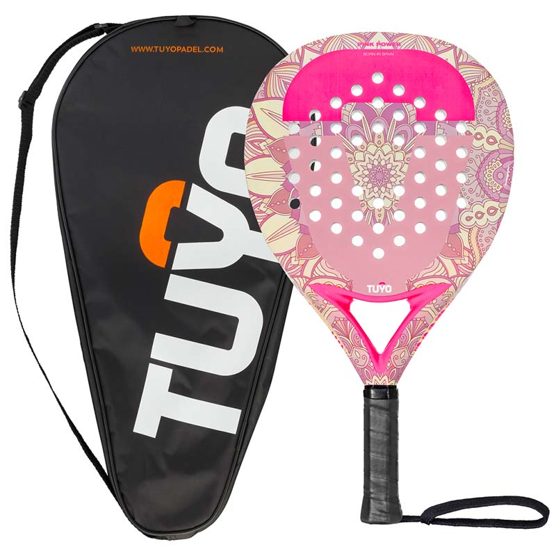 Tuyo Pink Power Padel Racket-Padel Racket-Pro Sports