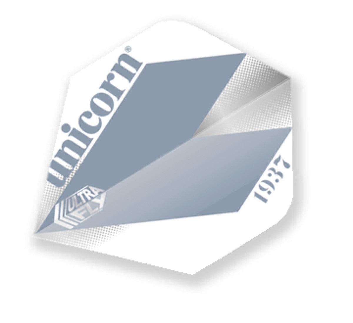 Unicorn Classic Dart Flight - Comet Silver-Dart Flights-Pro Sports