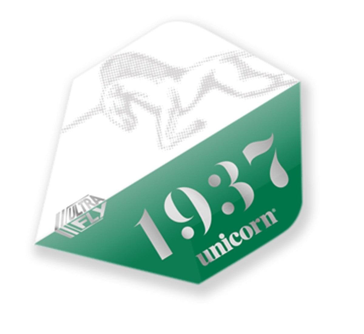 Unicorn Classic Dart Flight - Icon Green-Dart Flights-Pro Sports