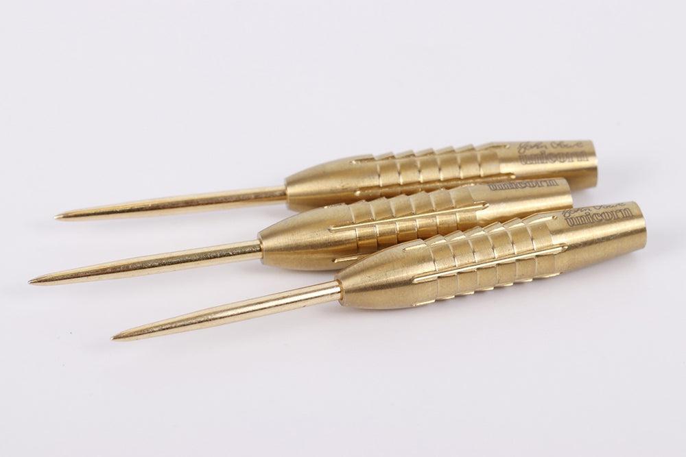 Unicorn John Lowe World Champion Phase 2 Gold - 90% Tungsten Dart-Dart Pins-Pro Sports