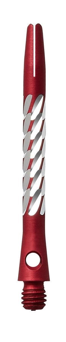 Unicorn Premier Aluminium Dart Shaft - Red-Dart Shafts-Pro Sports