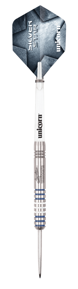 Unicorn Silver Star 80% Tungsten - Gary Anderson Darts-Dart Pins-Pro Sports