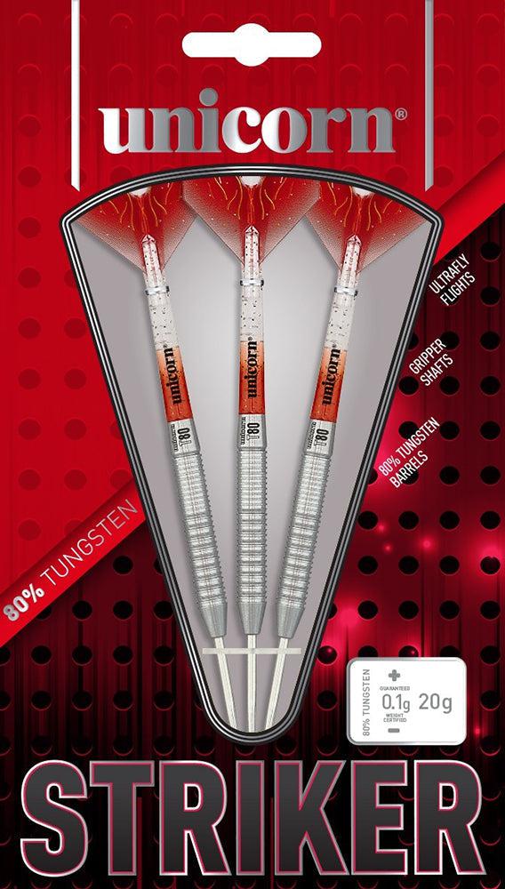 Unicorn Striker Type 1 - 80% Tungsten Steel Tip Darts 22 G