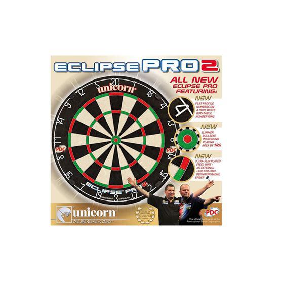 Unicorn UPL Eclipse Pro2 Bristle Dartboard-Dartboards-Pro Sports